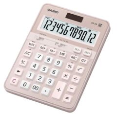Casio DS-2B-PK Pembe Profesyonel 12 Haneli Masaüstü Hesap Makinesi