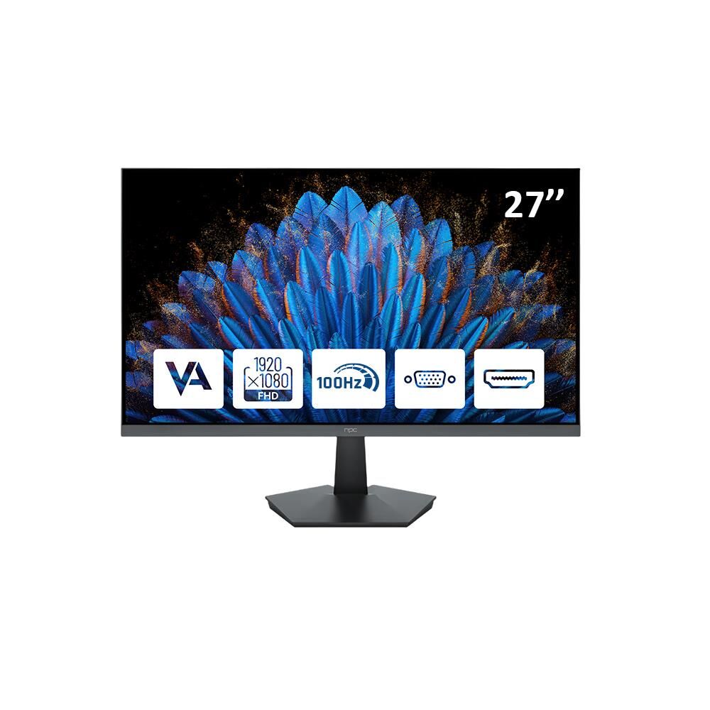 NPC MF2708-A 27'' 100Hz 5ms Full HD VA Panel HDMI VGA Çerçevesiz Gaming Monitör