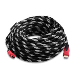 QPORT Q-HDMI15 15 Metre HDMI 1.4v Full HD Altın Uçlu Görüntü ve Ses Kablosu