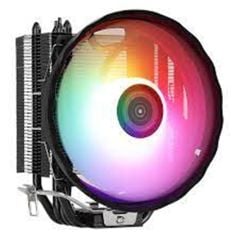 Aerocool AE CC RV4 Rave 4 ARGB 12 cm PWM Fanlı Isı Borulu Siyah CPU Soğutucu (LGA 1700/1200/115X/775 & AM5/AM4/AM3+/AM3/AM2+/AM2/FM2/FM1 Uyumlu, 130 W TDP)