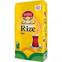 Doğuş Rize Siyah Dökme Çay 1000 g (Klasik Sarı Paket)