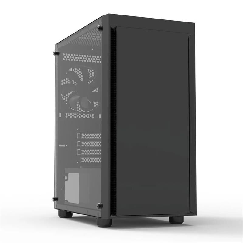 Zalman T3 PLUS Micro‑ATX Mini Tower Siyah Kasa PSU Yok USB 3.0 2×120 mm Fan Temperli Cam Yan Panel