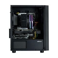 Zalman T3 PLUS Micro‑ATX Mini Tower Siyah Kasa PSU Yok USB 3.0 2×120 mm Fan Temperli Cam Yan Panel