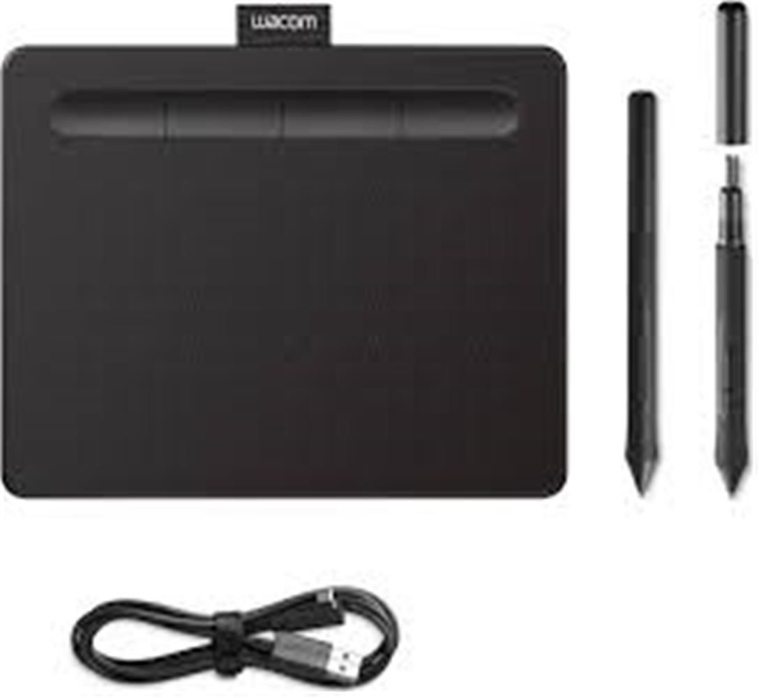 Wacom CTL-4100K-S Intuos S 7'' Grafik Tablet (Siyah)