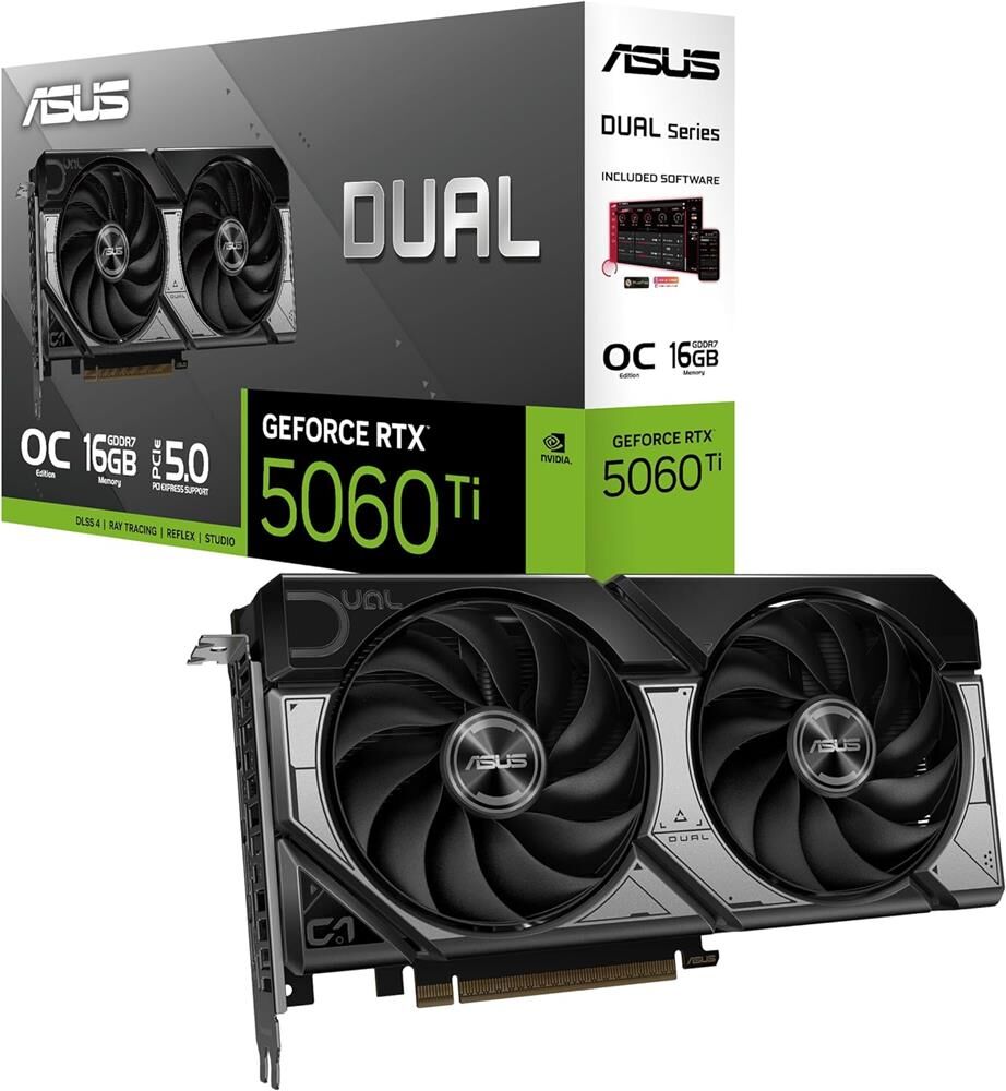 ASUS Prime GeForce RTX 5060 Ti OC Edition 16GB GDDR7 128-Bit Ekran Kartı (PRIME-RTX5060TI-O16G)