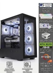 MAKSİMUM SİSTEM  Ultra-Gaming 4K  AMD Ryzen 7 7700  GeForce RTX 5070