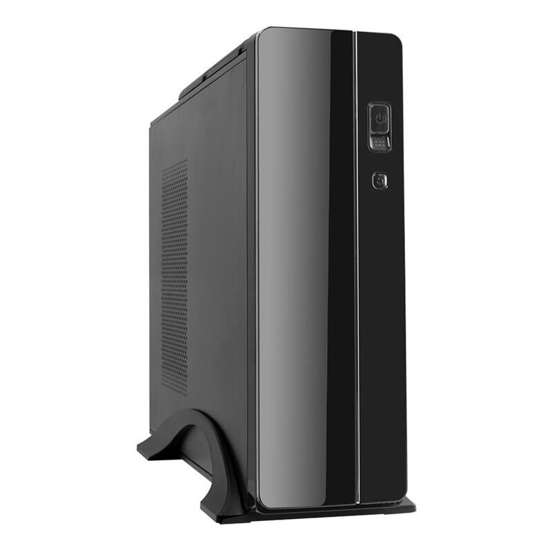 Frisby FC-S6020B 300W 1x80mm Fan USB 2.0 Slim Tower Siyah Kulplu Kasa