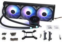 Dark Freezer W362 2025 Edition 360mm 300W TDP Dijital Sıcaklık Göstergeli ARGB Sıvı Soğutma