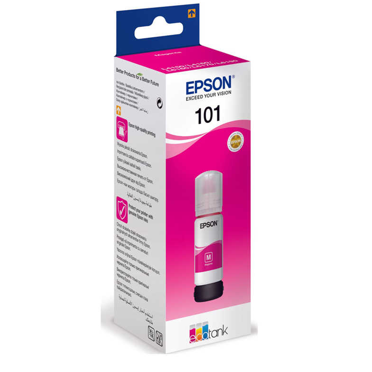Epson 101 EcoTank Magenta (Kırmızı) Mürekkep Şişesi 70 ml - T03V34A