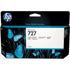HP 727 Fotoğraf Siyahı (Photo Black) 130 ml Orijinal DesignJet Plotter Mürekkep Kartuşu (B3P23A)