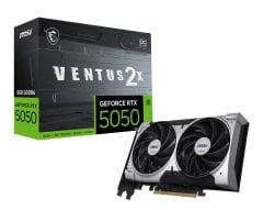 MSI GeForce RTX 5050 Ventus 2X OC 8GB GDDR6 128 Bit DLSS 4 PCIe 5.0 Ekran Kartı