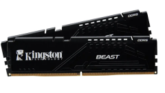 KINGSTON FURY Beast DDR5 32GB 5600MHz CL36 Soğutuculu Desktop RAM Gaming Bellek DIMM 1x32GB XMP Destekli RGB Olmayan Heatsink’li Bellek Modülü