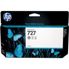 HP 727 Gray (Gri) 130 ml Orijinal Mürekkep Kartuşu (B3P24A) - DesignJet T920 / T930 / T1500 / T1530 / T2500 / T2530 Serisi Uyumlu