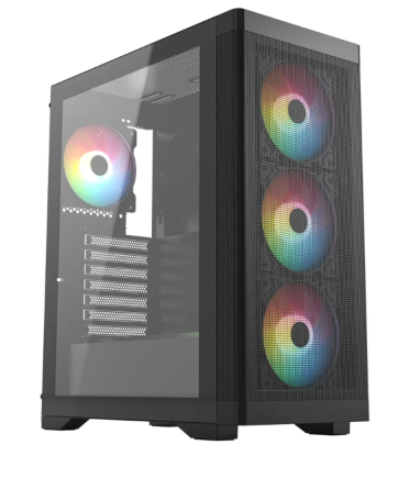Frisby FC-9480G 600W 80+ Bronze Dahili PSU 4x120mm RGB Fan Mesh Panel Gaming Bilgisayar Kasası