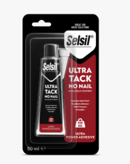 Selsil Ultra Tack Yapıştırıcı 50ML Beyaz 3104 Yüksek Mukavemetli MS Polimer Esnek Montaj Yapıştırıcı Güçlü Tutunma Özellikli İnşaat ve Tamir Yapıştırıcısı Çok Amaçlı İç ve Dış Mekan Kullanımına Uygun