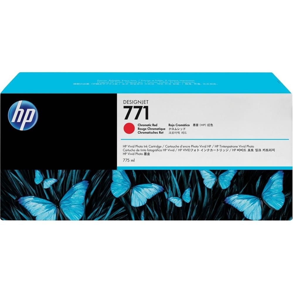 HP 771C Matte Chromatic Magenta (Mat Kromatik Macenta) 775ml Orijinal Plotter Mürekkep Kartuşu - B6Y08A
