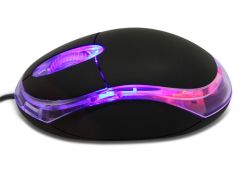 Everest KM-6809 USB Kablolu Siyah Işıklı 1000 DPI Optik Mouse