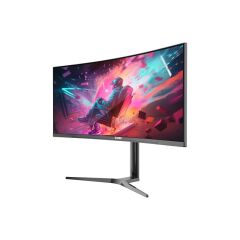 Cube PA-34V165C 34'' 3440x1440 WQHD 165Hz 1ms HDMI + DP + Type-C FreeSync Curved RGB Oyuncu Monitörü