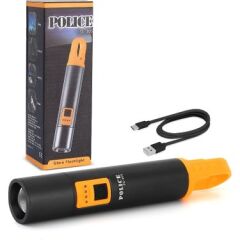 Polıce PS-305 Şarj Göstergeli, Powerbank Özellikli,Şarjlı  El Feneri