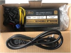 Olko MK‑2000SP 2000 W 96+ Platinum Sertifikalı 2 Fanlı ATX Mining Power Supply (16×6+2 pin PCI‑E, 8×SATA, 20+4 pin), Kutu Dahil