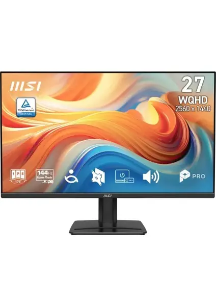 MSI 27'' PRO MP275Q E14 Flat IPS 1ms Free-Sync Siyah WQHD Monitör
