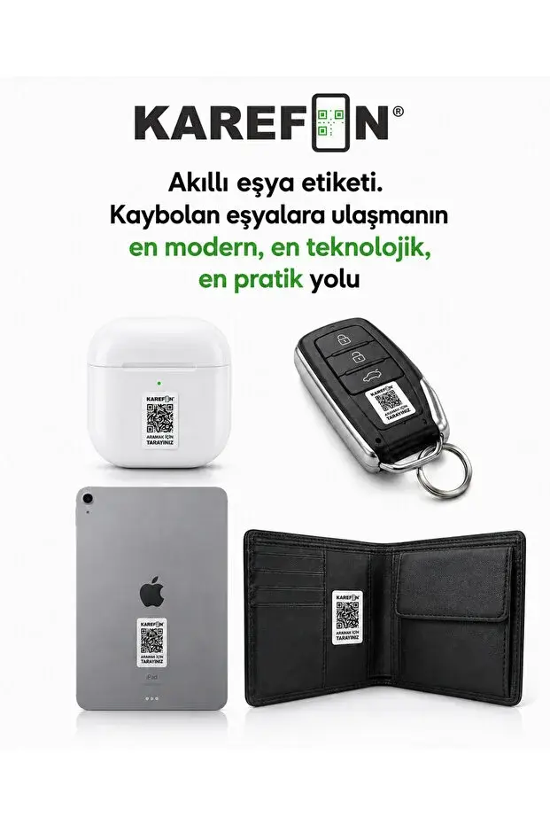 KAREFON Stick Qr Akıllı Eşya Etiket