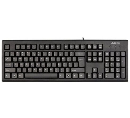 A4 Tech KM-720 Kablolu USB Türkçe Q Multimedya Fonksiyon Tuşlu Siyah Klavye
