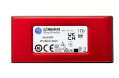 Kingston XS1000 1TB USB 3.2 Gen 2 Kırmızı Taşınabilir Harici SSD (SXS1000R/1000GA)
