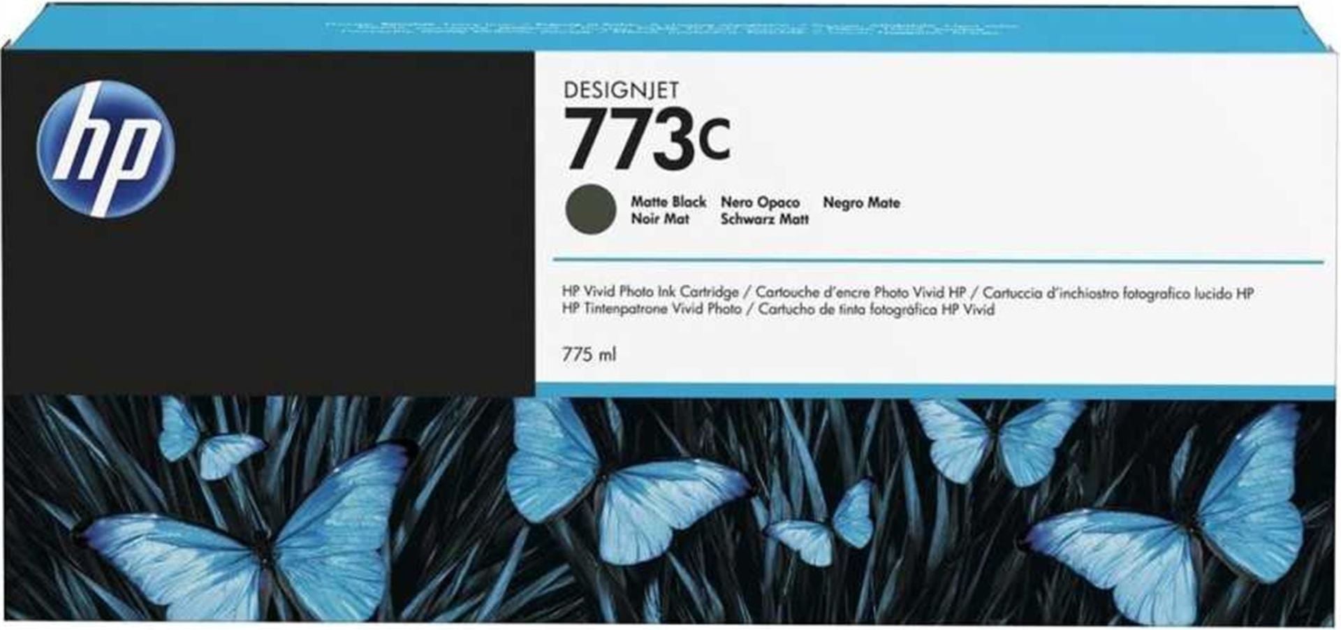 HP 773C Mat Siyah (Matte Black) 775 ml Orijinal DesignJet Plotter Mürekkep Kartuşu (C1Q37A)
