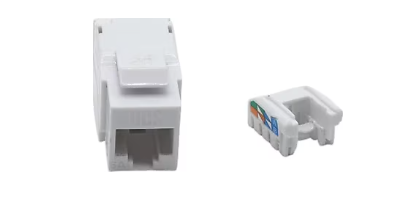 HCS CAT6A FTP Toolless Keystone Jack 180° LSA+ / 110 IDC T568A/B RJ45 Modül