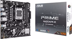 Asus PRIME A620AM-K AMD AM5 DDR5 7600(OC) HDMI DP M2 USB3.2 mATX