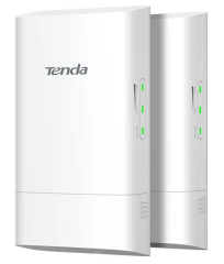 TENDA O1-5G-KIT 5GHz 9dBi 11ac 867Mbps 1Km Outdoor CPE (2'li Kit) Kablosuz Dış Ortam Köprü Seti
