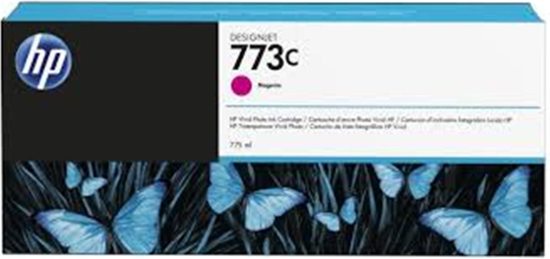 HP 773C Magenta (Kırmızı) 775 ml Orijinal DesignJet Plotter Mürekkep Kartuşu (C1Q39A)