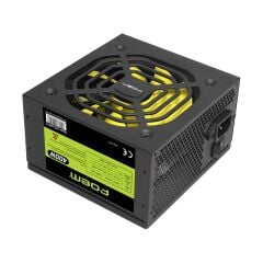 FOEM FPS‑G40F12 400W ATX12V 2.3 Uyumluluk 120 mm Fan 5×SATA 3×Molex 6+2 pin PCI‑E CE/CCC Korumalı Power Supply (400W)