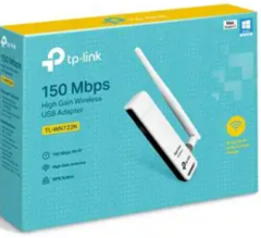 TP-Link TL-WN722N 150Mbps Wireless N USB Kablosuz Antenli Adaptör TL-WN722N Wi-Fi Alıcı Adaptör