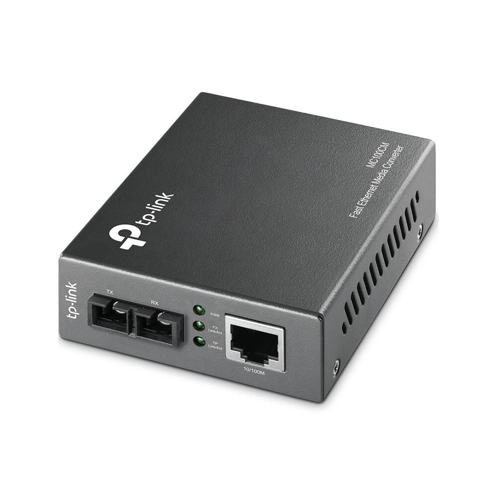 TP‑LINK Omada MC100CM Fast Ethernet Medya Dönüştürücü (100BASE‑T ↔ 100BASE‑FX, SC)