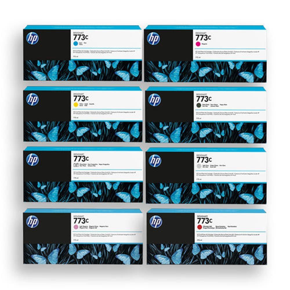 HP 773C Sarı (Yellow) 775 ml Orijinal DesignJet Plotter Mürekkep Kartuşu (C1Q40A)