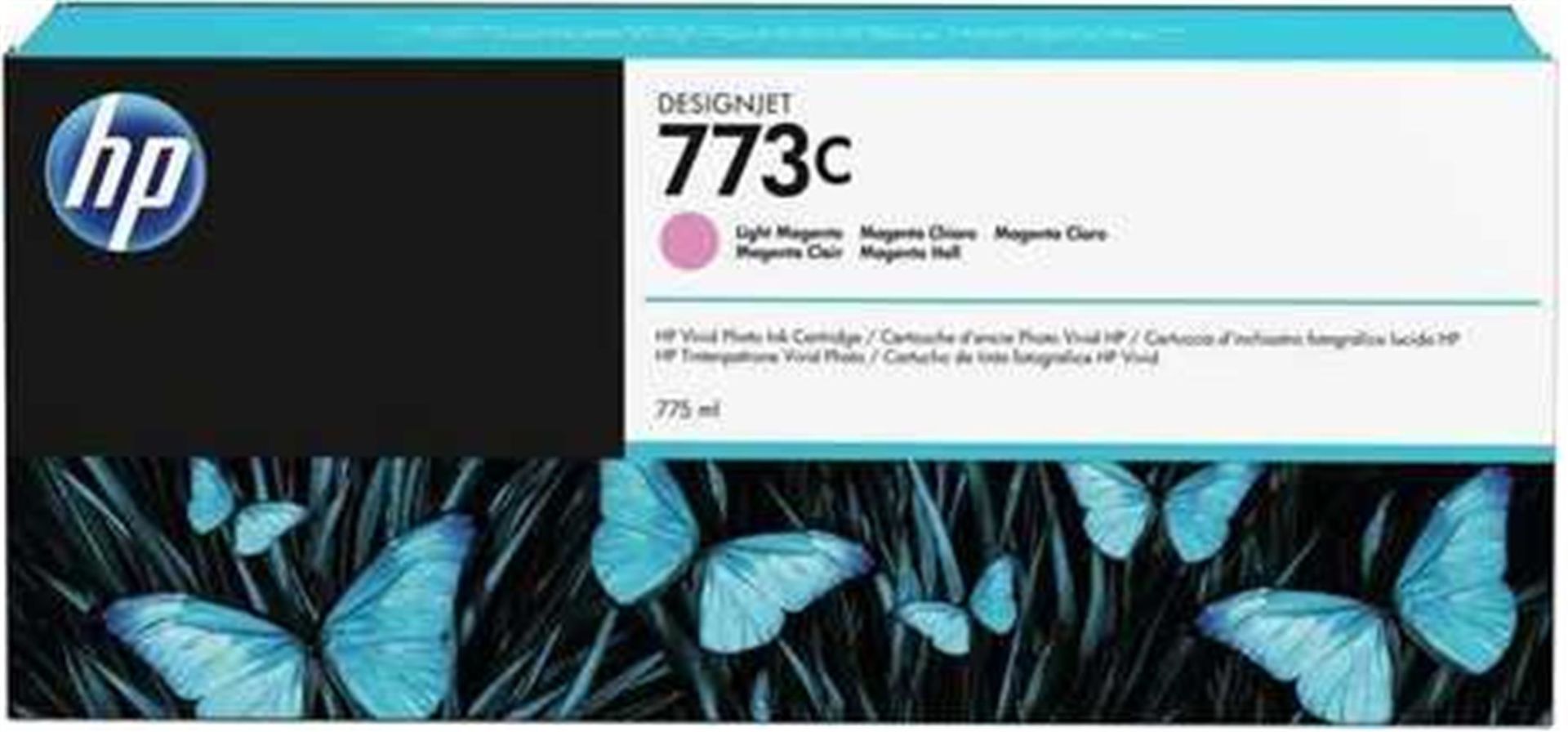 HP 773C Açık Macenta (Light Magenta) 775 ml Orijinal DesignJet Mürekkep Kartuşu (C1Q41A)