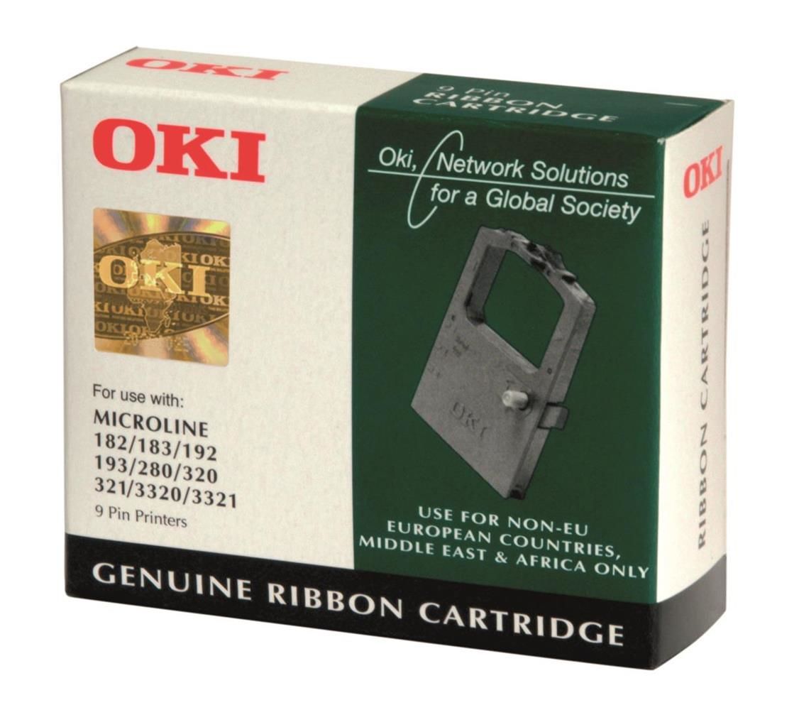 OKI 9002303 (09002303) Siyah Orijinal Yazıcı Şerit Kartuşu (3 Milyon Karakter)