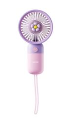 Asonic AFN-23 Sarı 500mAh Şarj Edilebilir 3 Hız Kademeli Masaüstü Taşınabilir USB Fan