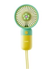 Asonic AFN24 250mAh USB Şarjlı 1 Hız Kademeli Elde Taşınabilir Masaüstü Mini Fan Yeşil