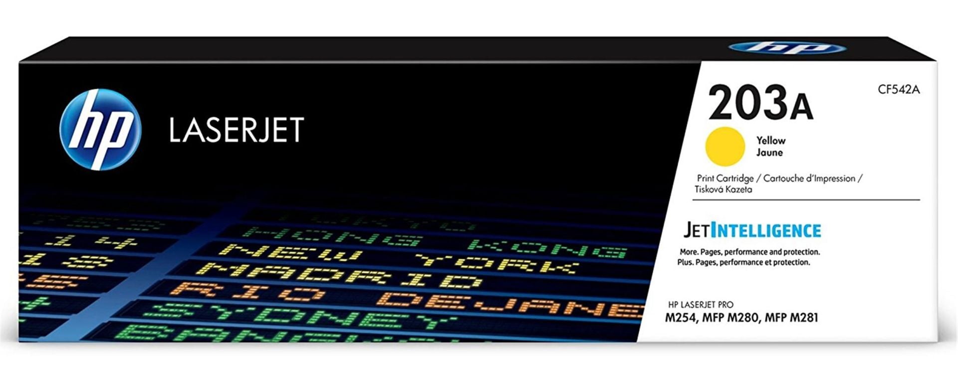 HP 203A Yellow (Sarı) Orijinal LaserJet Toner Kartuşu (CF542A)