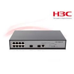 H3C 9801A1Q6 S1850‑10P 8‑Port 10/100/1000 Mbps Gigabit Ethernet + 2x1 Gbps SFP Uplink Web Yönetilebilir L2 Rackmount Switch