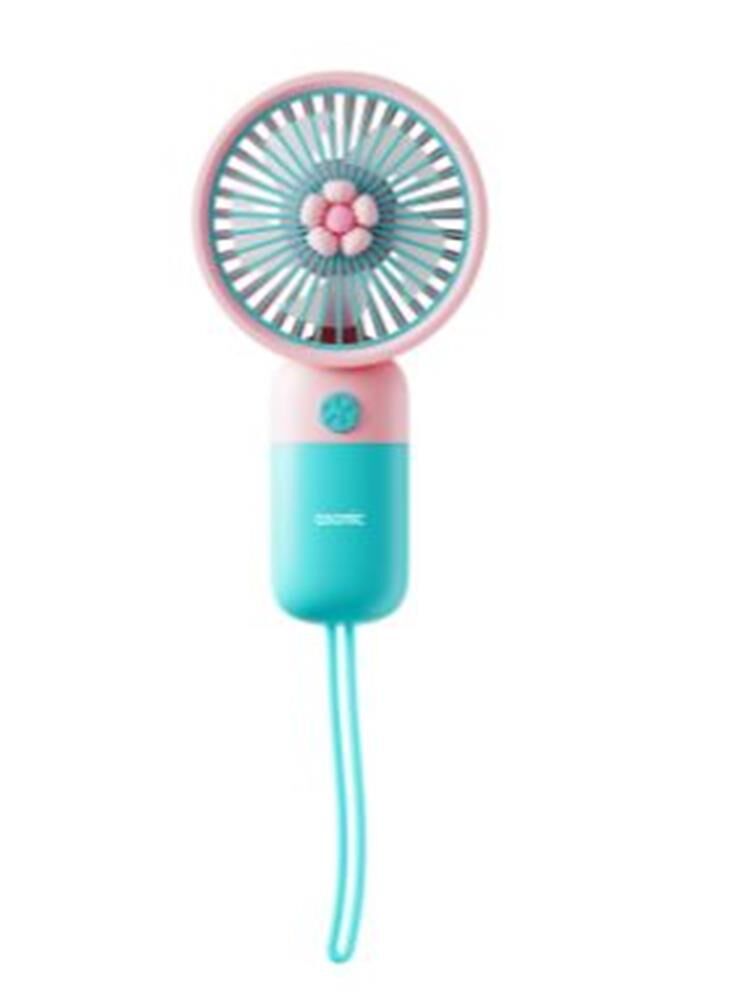 Asonic AFN-24 Mavi 250mAh Şarj Edilebilir 2'li Kullanım Elde Taşınabilir ve Masaüstü USB Fan