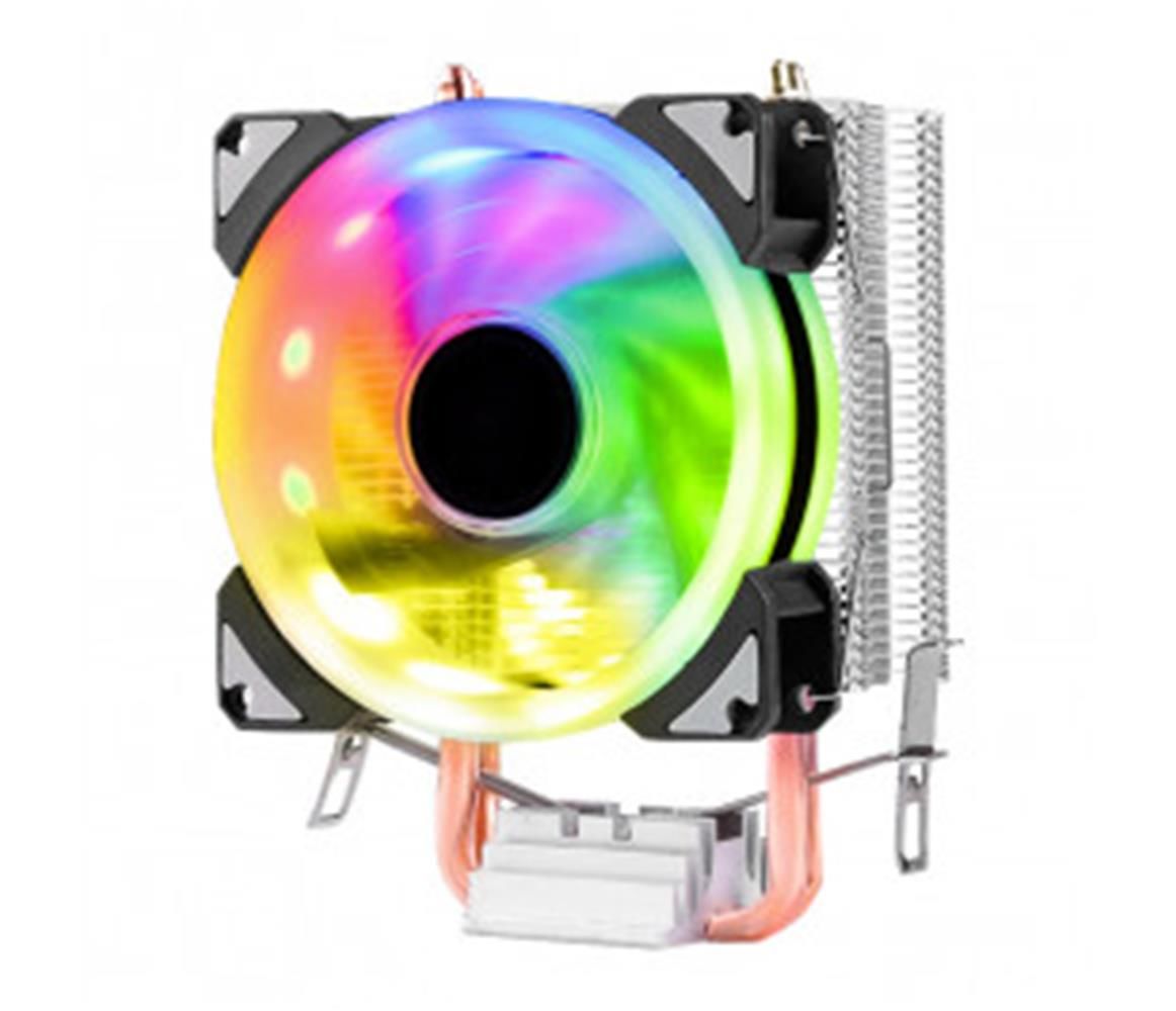 Dark DKCCX93 Freezer X93 92 mm FRGB Led Fanlı Intel LGA115X/AM2/AM3/AM4/AM5 AMD Kule Tipi Soğutucu 95 W TDP 2×6 mm Direct‑Contact Isı Borusu 2000 RPM 45 CFM 25 dBA