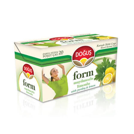 Doğuş Form Maydonozlu Limonlu Çayı 20x1,8gr