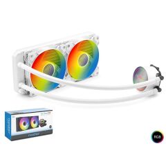 Nodar ND2504 240mm ARGB LED Beyaz Sıvı Soğutma Sistemi