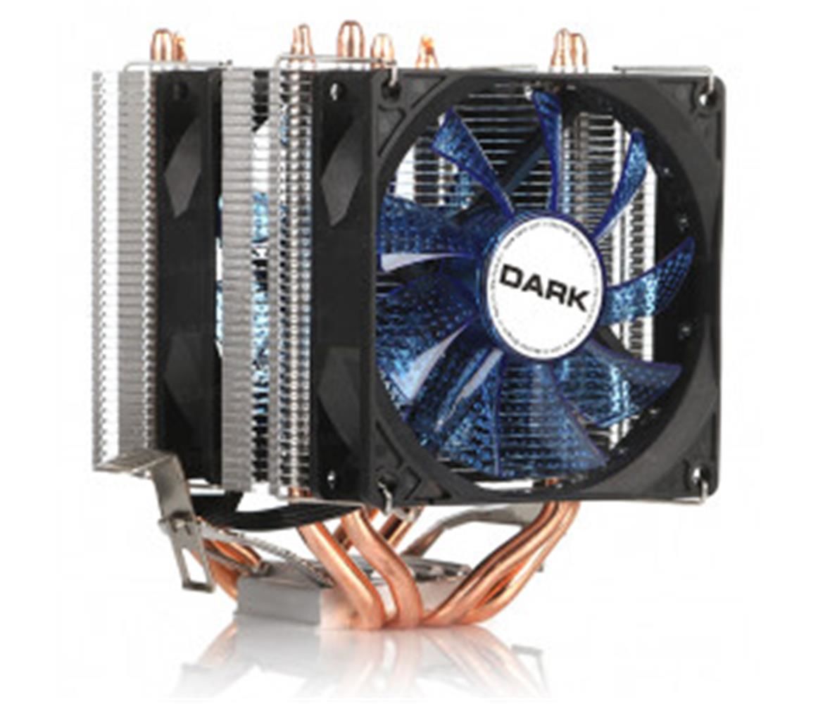 Dark Freezer X94 2025 Edition DKCCX94BL Intel LGA1700 & AMD AM5 Uyumlu 110W TDP Direct Contact 2x 92 mm FRGB LED Fan 48 CFM 2x Bakır Isı Borusu 35–38 Alüminyum Kanat İşlemci Soğutucu Siyah