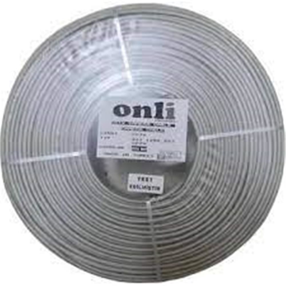 Onli  4+1 1x0,50 mini Coax 4x0,50mm 100 metre CCA Kamera Kablosu