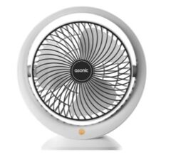 Asonic AFN25 Beyaz-Siyah Type-C Girişli 3 Kademeli Ayarlanabilir Masaüstü USB Mini Fan